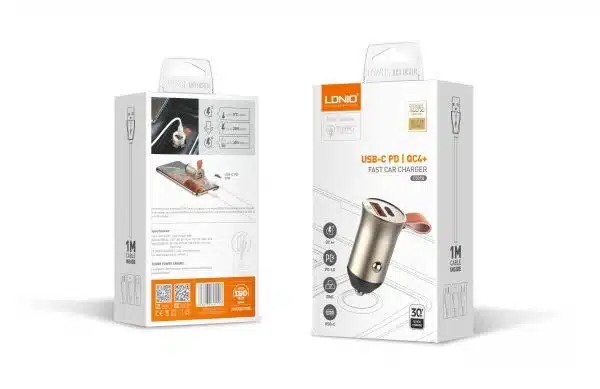 شارژر فندکی الدینیو مدل LDNIO C509Q - تصویر 4