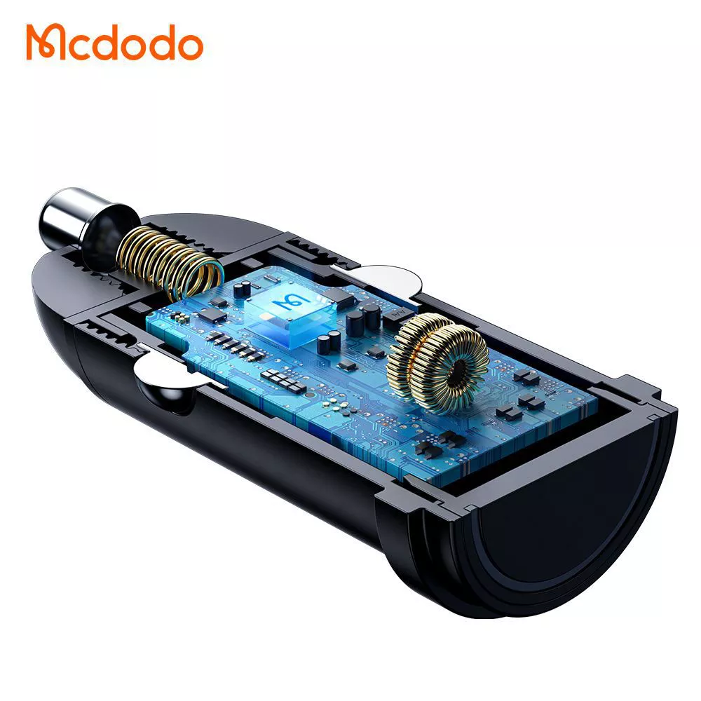 شارژر فندکی مکدودو MCDODO CC-7493 به همراه کابل دو سر تایپ سی - تصویر 4
