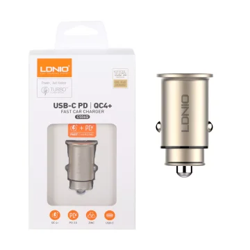 شارژر فندکی LDNIO مدل C506Q